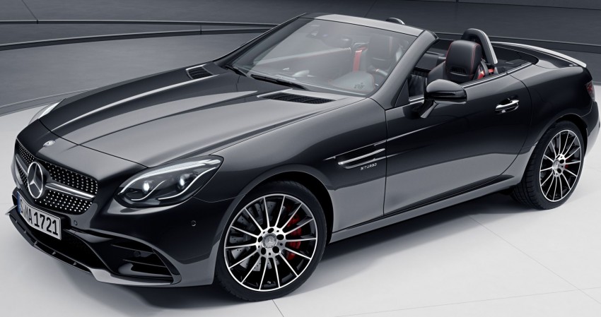 Mercedes-Benz SLC with optional Night Package 423001