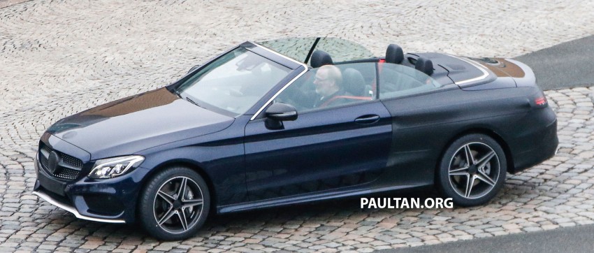 SPIED: Mercedes-Benz C-Class Cabriolet undisguised 420215