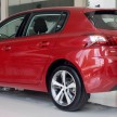 Peugeot 308 THP Active previewed, estimated RM121k