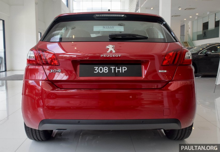 Peugeot 308 THP Active previewed, estimated RM121k Image #415787