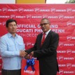 Naza opens new Ducati showroom in Phnom Penh