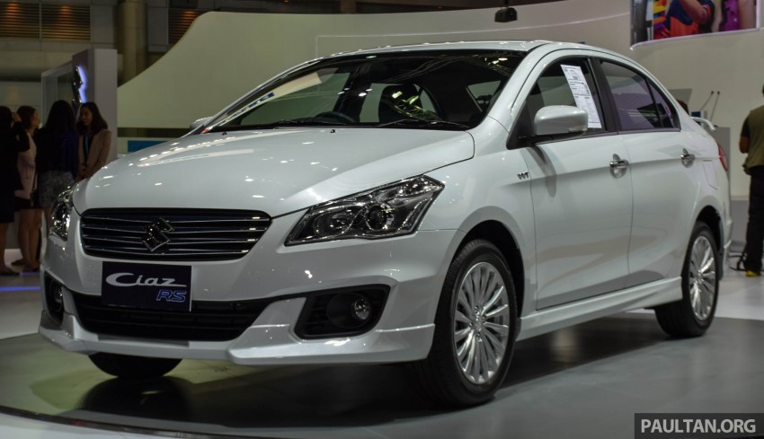 Suzuki Ciaz RS – kitted-up model on show in Bangkok Image #414623