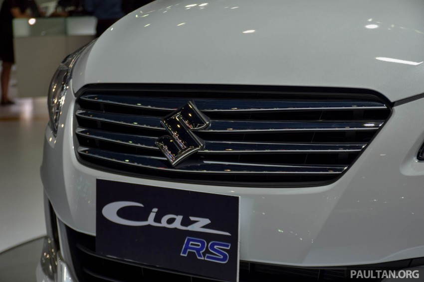 Suzuki Ciaz RS – kitted-up model on show in Bangkok 414629