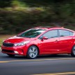 2017 Kia Forte sedan, hatch revealed with new looks