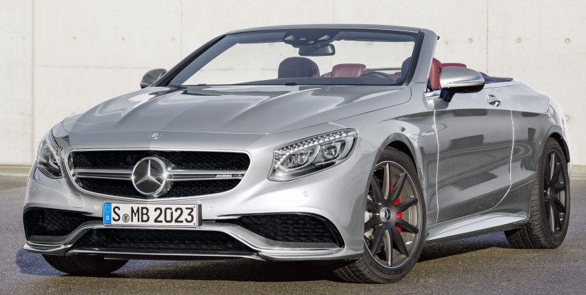 Mercedes-AMG S 63 Cabriolet “Edition 130” revealed 427069
