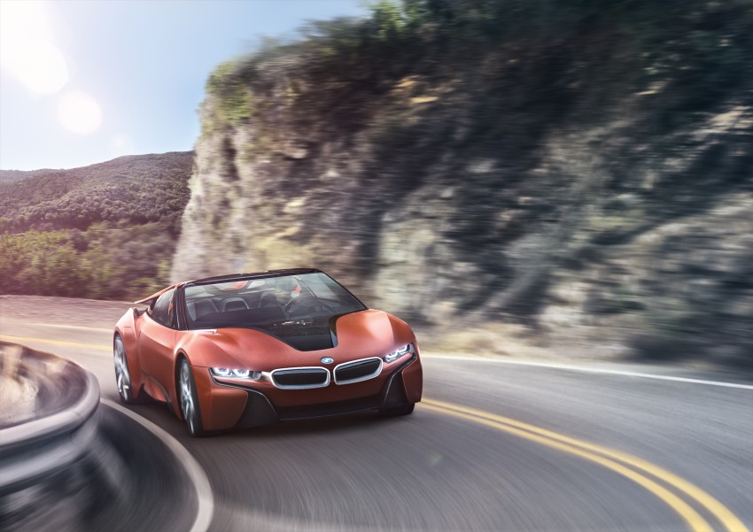 BMW i Vision Future Interaction revealed, with Air Touch gesture control, 21-inch panorama display 425172