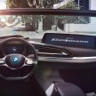 BMW i Vision Future Interaction revealed, with Air Touch gesture control, 21-inch panorama display