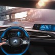 BMW i Vision Future Interaction revealed, with Air Touch gesture control, 21-inch panorama display