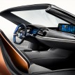 BMW i Vision Future Interaction revealed, with Air Touch gesture control, 21-inch panorama display