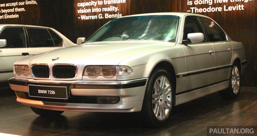 GALLERY: BMW 7 Series classics – E23 to F01/F02 436502