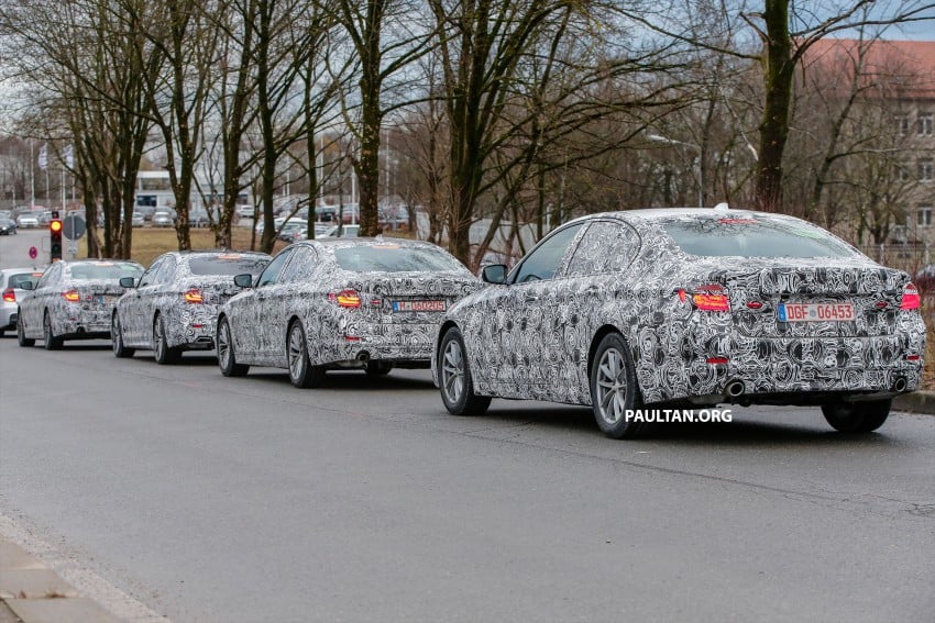 SPYSHOTS: G30 BMW 5 Series prototype goes public 425597