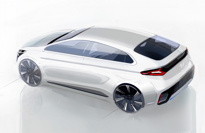Hyundai Ioniq hybrid – first details and official images 426077