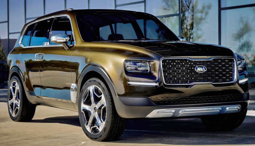 Kia Telluride concept previews premium 7-seat SUV 427532