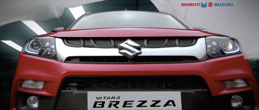 VIDEO: Maruti Suzuki Vitara Brezza teaser bares it all 433084