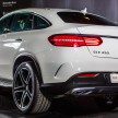 Mercedes-Benz GLE Coupe prices, equipment revised