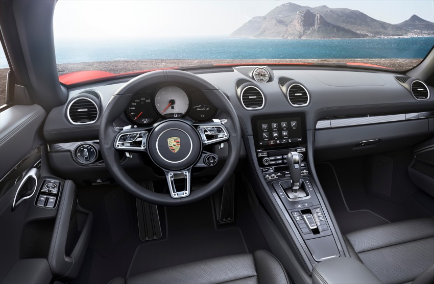 Porsche 718 Boxster revealed – turbo flat-four engines 434636