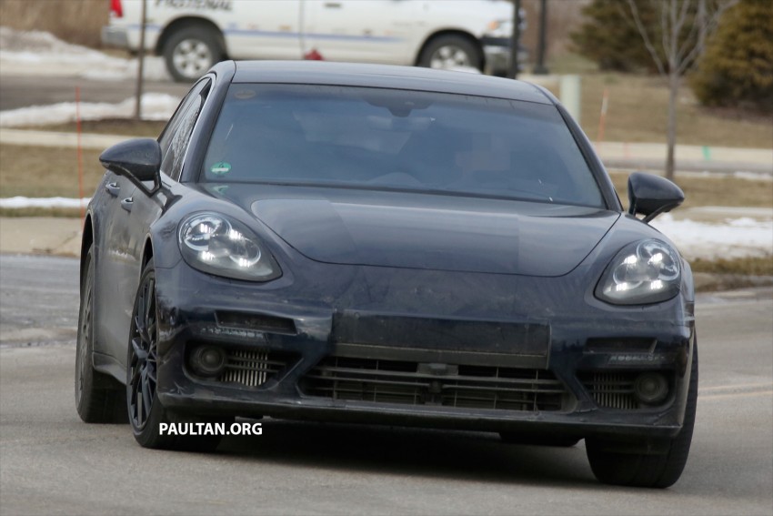 SPIED: 2017 Porsche Panamera with all-touch buttons 434673