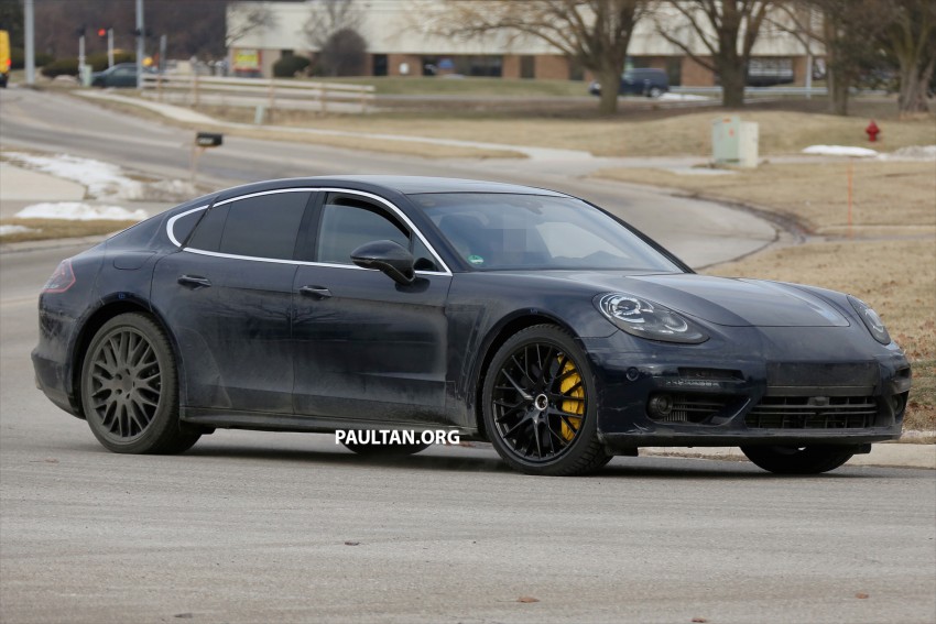 SPIED: 2017 Porsche Panamera with all-touch buttons 434675