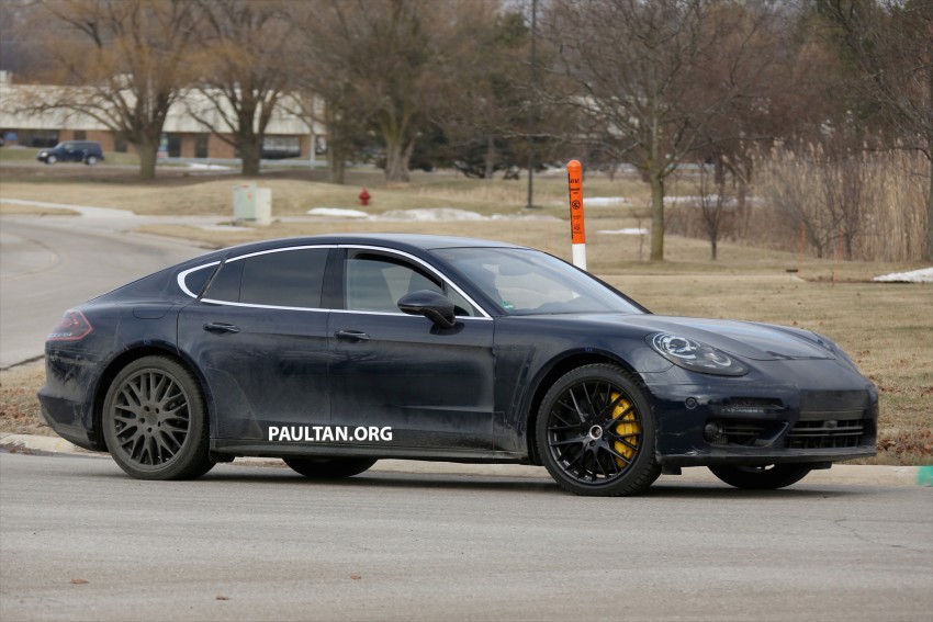 SPIED: 2017 Porsche Panamera with all-touch buttons 434676