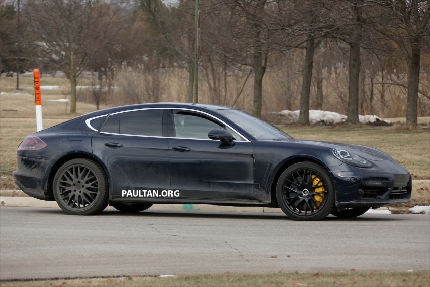 SPIED: 2017 Porsche Panamera with all-touch buttons 434677