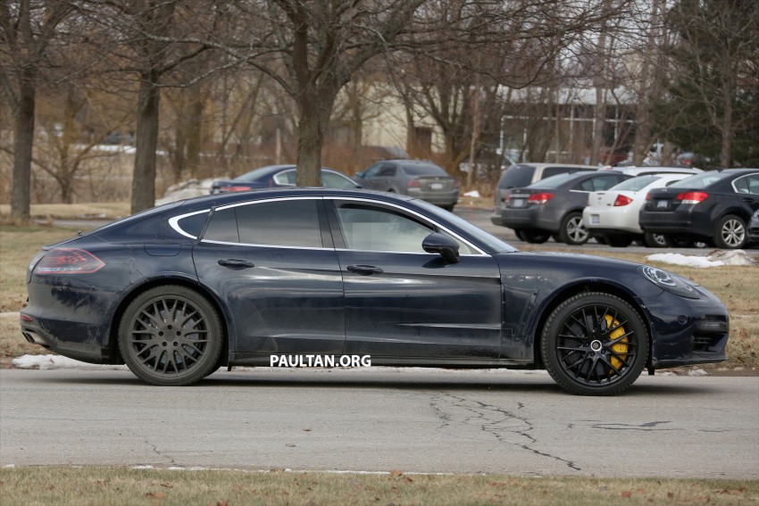 SPIED: 2017 Porsche Panamera with all-touch buttons 434678