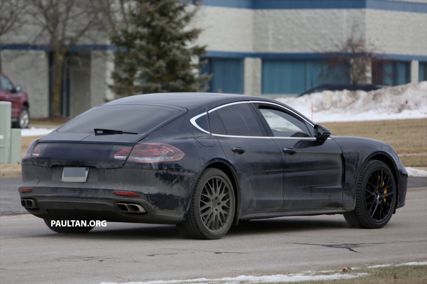 SPIED: 2017 Porsche Panamera with all-touch buttons 434680