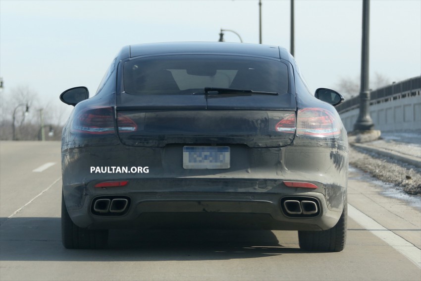 SPIED: 2017 Porsche Panamera with all-touch buttons 434682
