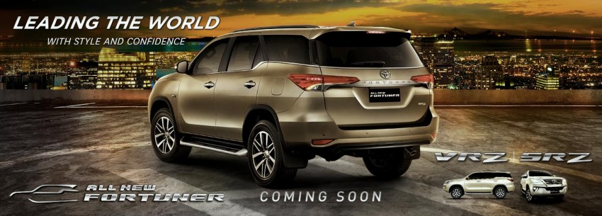 2016 Toyota Fortuner – Indonesian launch this month 428342