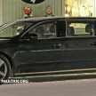 Audi A8 stretched limousine with six doors sighted