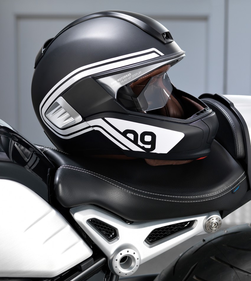 BMW Motorrad unveils laser light and HUD helmet 425142