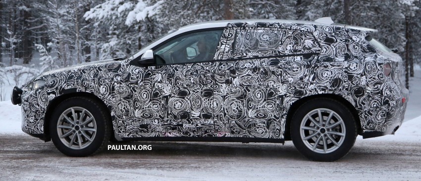 SPIED: BMW X2 undergoing winter testing in Sweden 460205