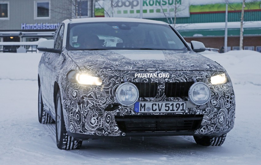 SPIED: BMW X2 undergoing winter testing in Sweden 431233
