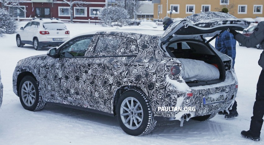 SPIED: BMW X2 undergoing winter testing in Sweden 431230