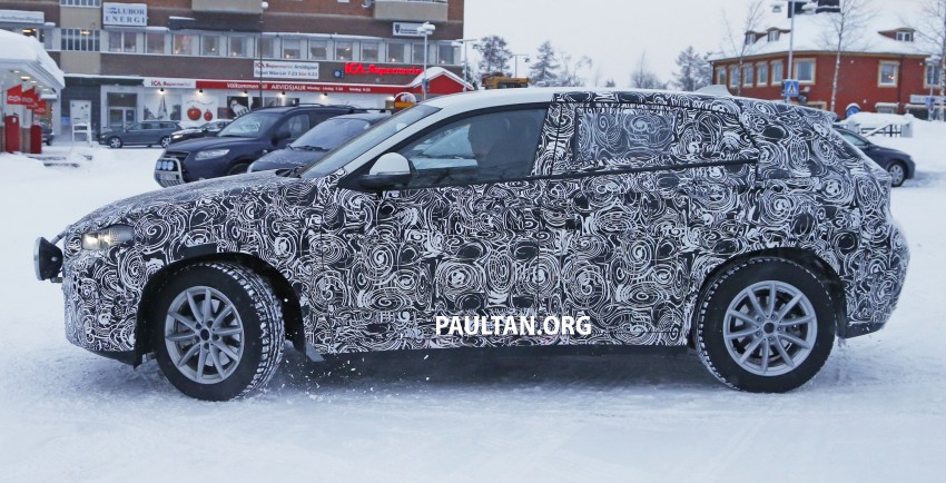 SPIED: BMW X2 undergoing winter testing in Sweden 431236