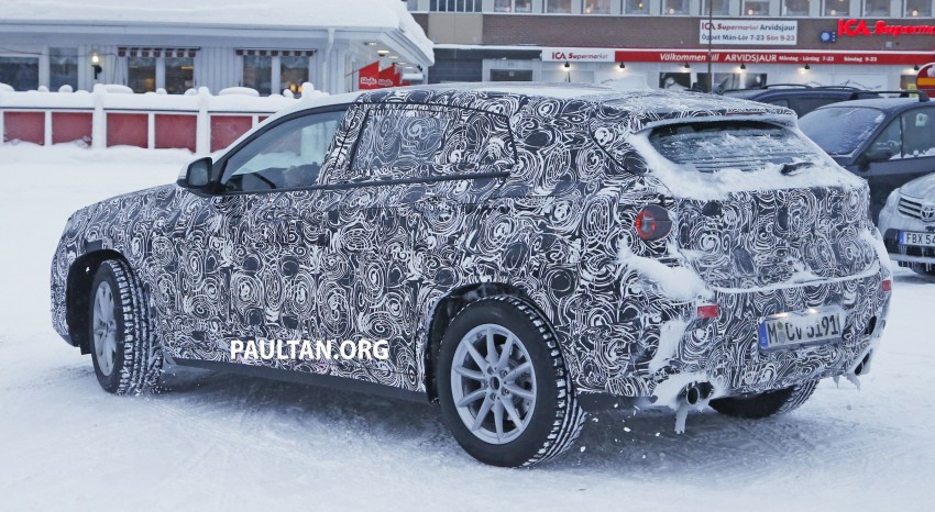 SPIED: BMW X2 undergoing winter testing in Sweden 431238