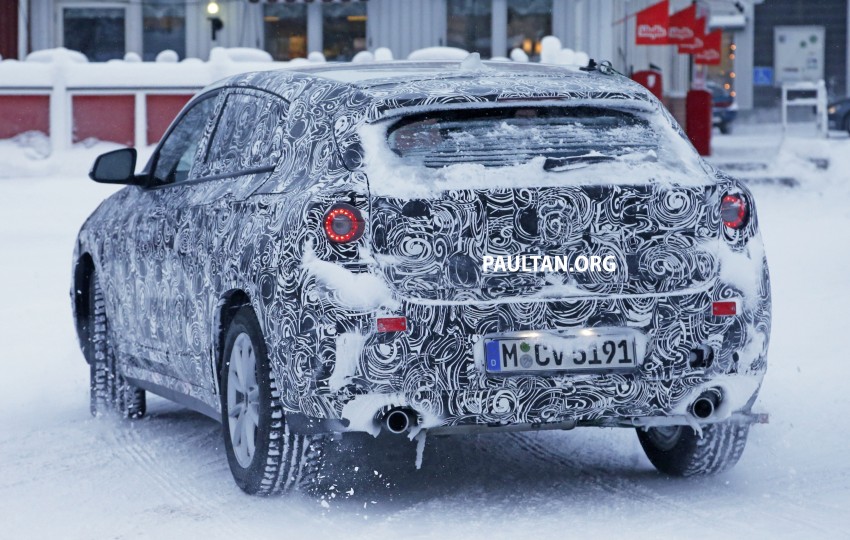 SPIED: BMW X2 undergoing winter testing in Sweden 431239