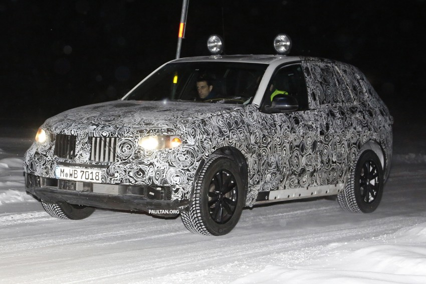 SPYSHOTS: Next-gen BMW X5 out testing on ice 431419
