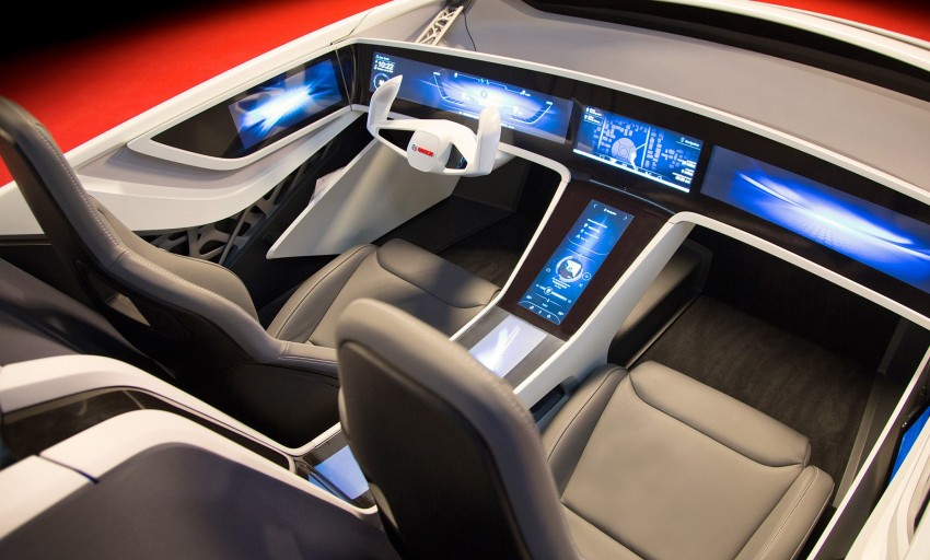 Bosch at the 2016 CES – a full electronic display dashboard and a textured touchscreen lead the tech 425335