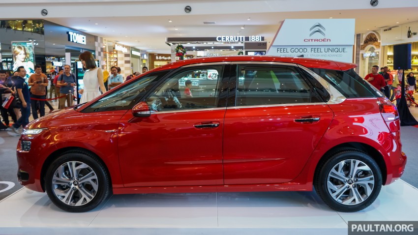 Citroen C4 Picasso THP 165 launched in Malaysia – 5-seater, shorter than Grand C4 Picasso; RM148,888 426527