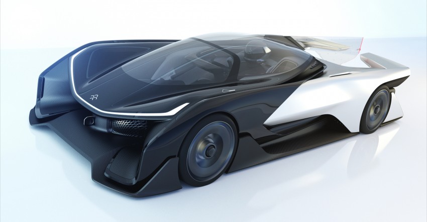 Faraday Future FFZERO1 Concept debuts at CES 2016 424813