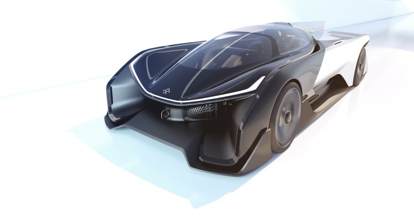 Faraday Future FFZERO1 Concept debuts at CES 2016 424811