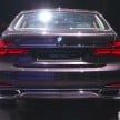 New G11 BMW 7 Series launched in Malaysia – 2.0 turbo 4cyl 730Li and 740Li, from RM599k