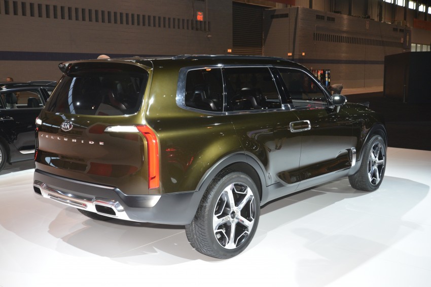 Kia Telluride concept previews premium 7-seat SUV 440699