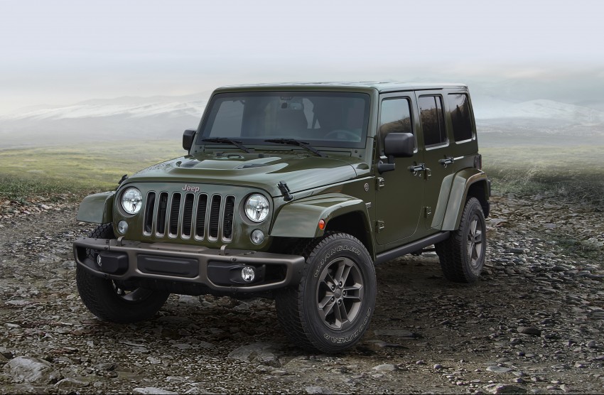 Jeep 75th Anniversary special edition models unveiled 425945