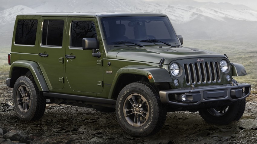 Jeep 75th Anniversary special edition models unveiled 425939
