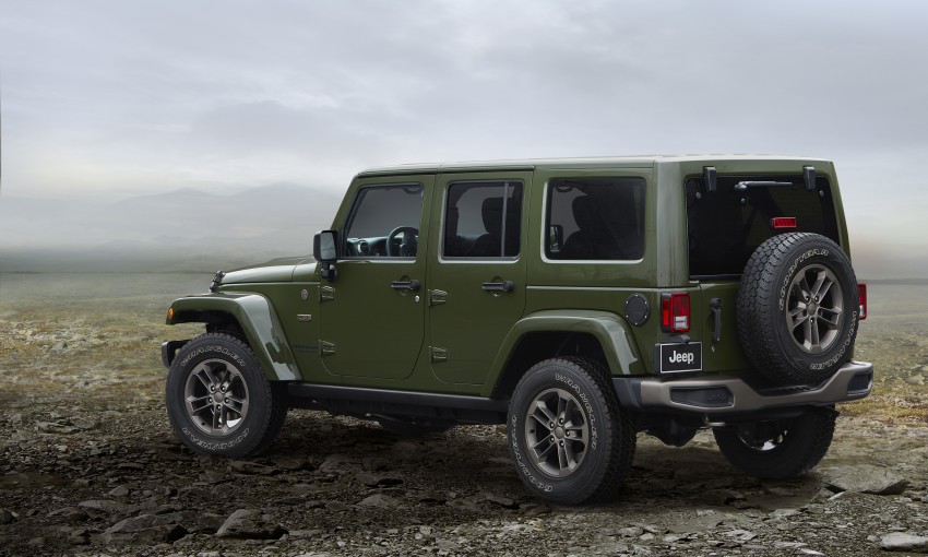 Jeep 75th Anniversary special edition models unveiled 425947