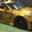Kuhl Racing and Artisizawa Project Nissan GT-R revealed – the “engraved goldmetal paint Godzilla”