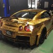 Kuhl Racing and Artisizawa Project Nissan GT-R revealed – the “engraved goldmetal paint Godzilla”