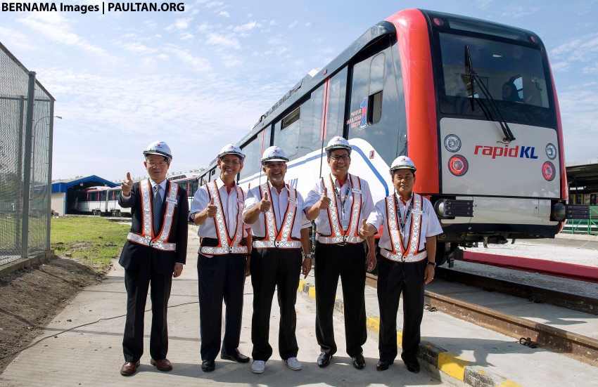 Light Rail Vehicle (LRV) fault free run tests begin today on phase two of the extended Ampang LRT Line 433270