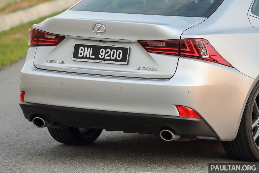 PANDU UJI: Lexus IS 200t F Sport –  kapasiti enjin diturun gred ke 2.0L, harga lebih tinggi 433796